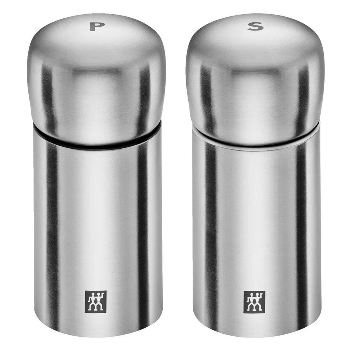Zwilling Spices Tuz Ve Karabiber Değirmeni Metalik Gri Paslanmaz Çelik 11 Cm