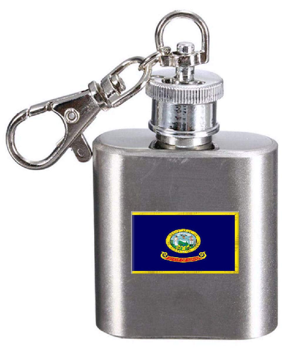 Flasque porte-clés Idaho idéal pour vos randonnées et soirées entre amis en plein air
