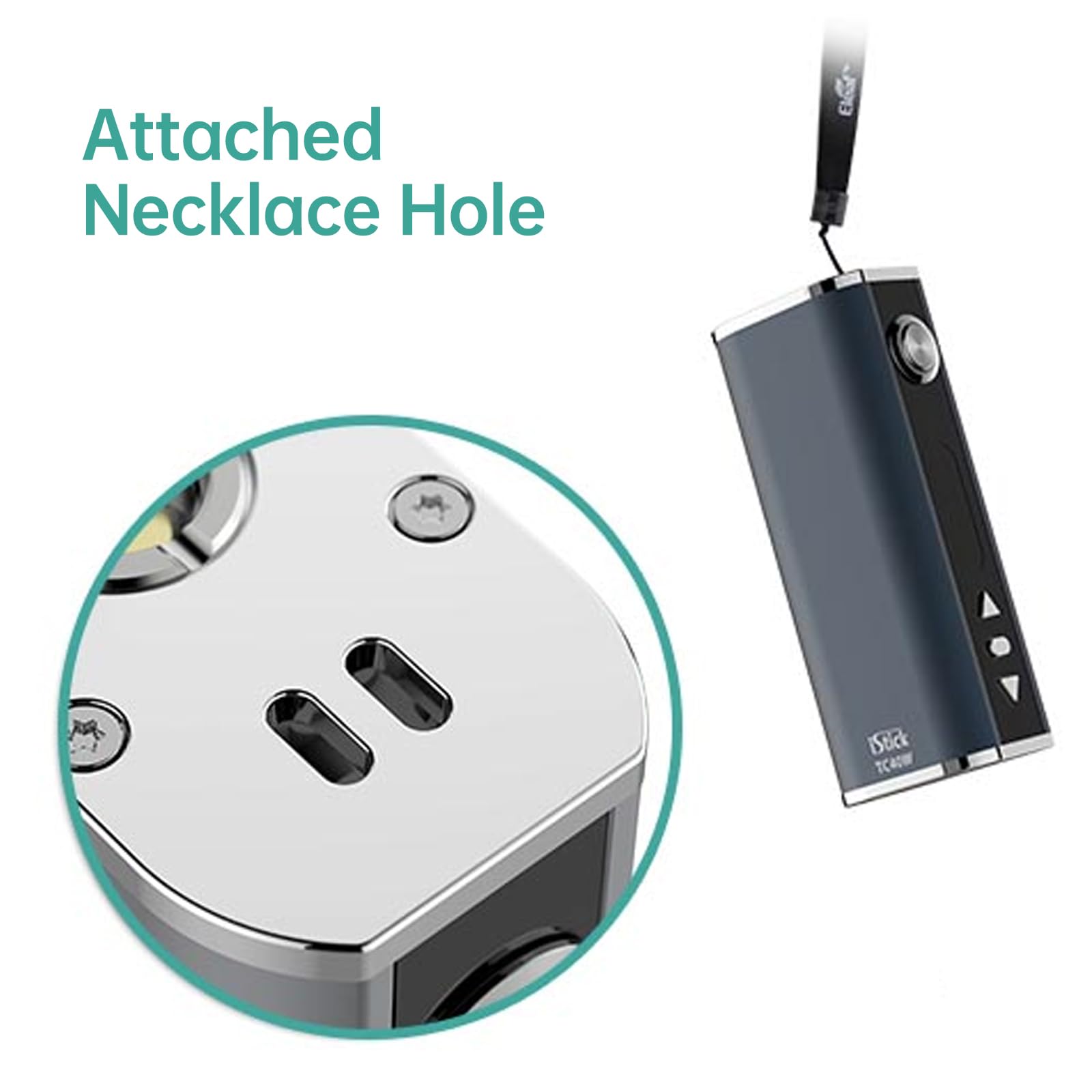 Eleaf Cigarette lectronique iStick TC 40W Box Mod 2600mAh Vape Sans Tabac  Ni Nicotine (Silver) : Amazon.fr: High-Tech