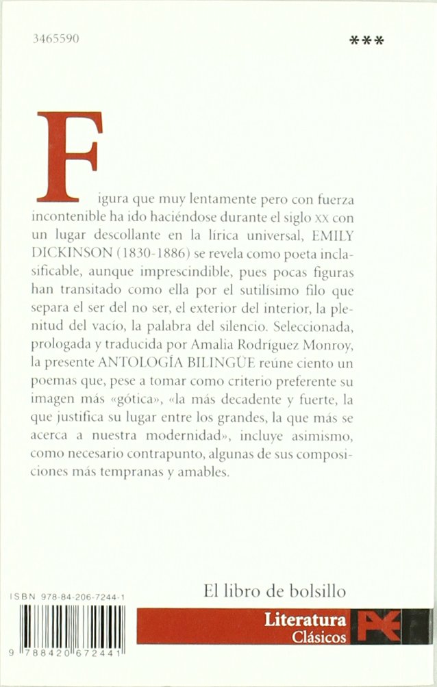 Antología bilingüe (El Libro De Bolsillo - Literatura)