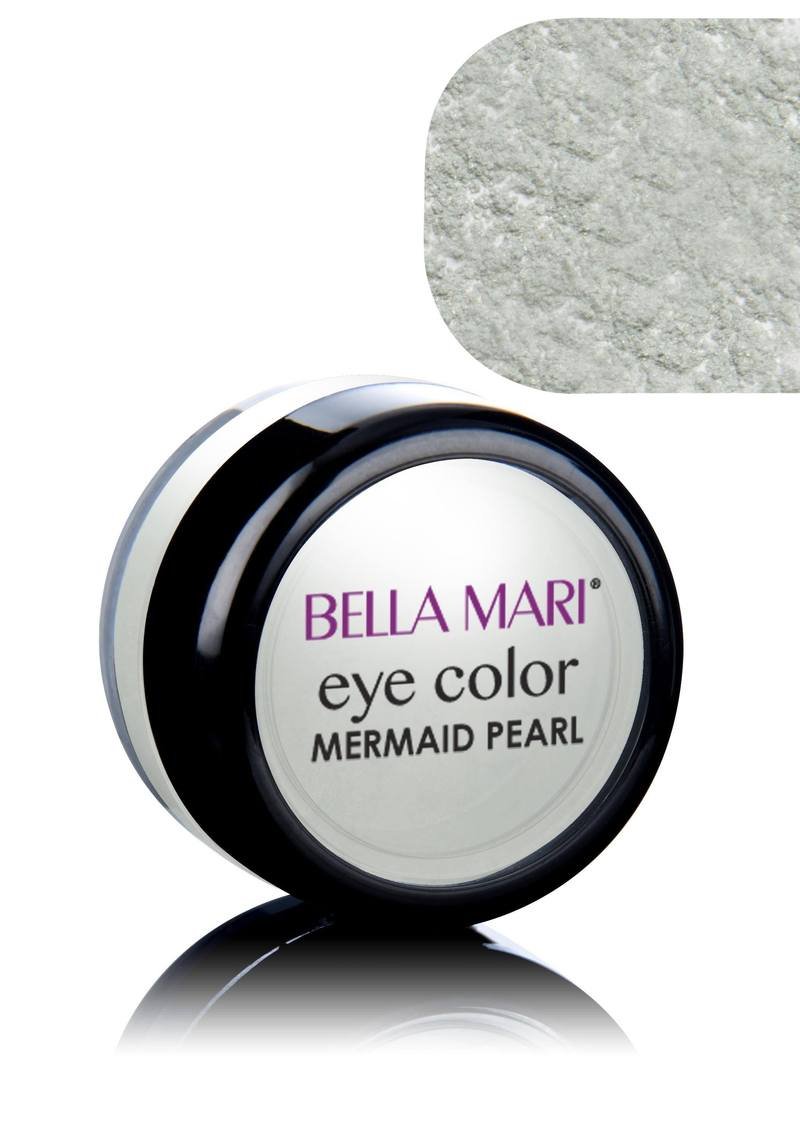 Bella Mari Natural Mineral Eyeshadow, Mermaid (Pearl); 0.1oz
