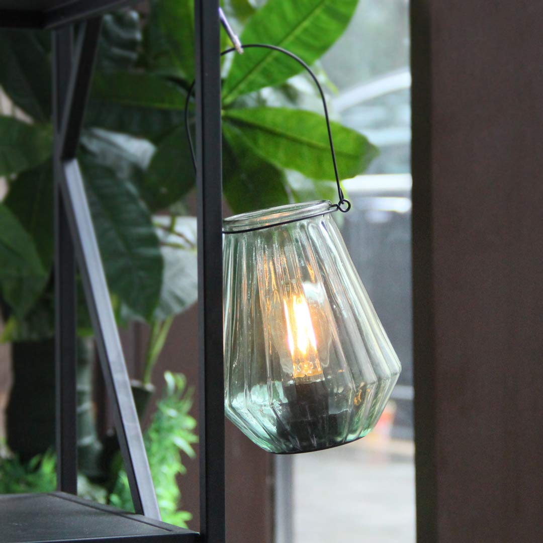Lampa zasilana bateriami do zawieszenia, bezprzewodowa lampa stołowa LED z timerem, dekoracyjne lampki latarniowe do użytku wewnątrz i na zewnątrz, na taras, do domu, korytarza, na pokładzie, kominku