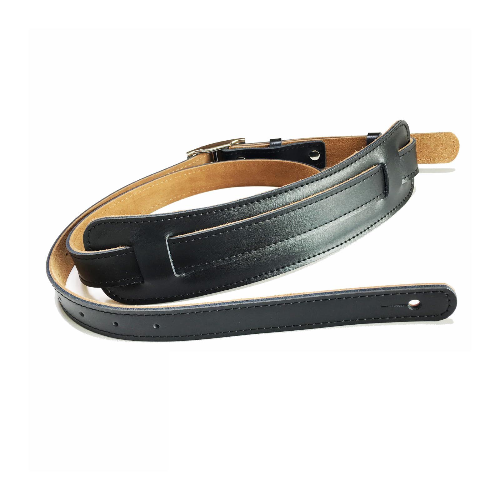 QIAOLIDA Adjustable Guitar Straps PU Leather Electric Acoustic Guitar Bass Strap Anti Falling Shoulder Belt Easy to Use