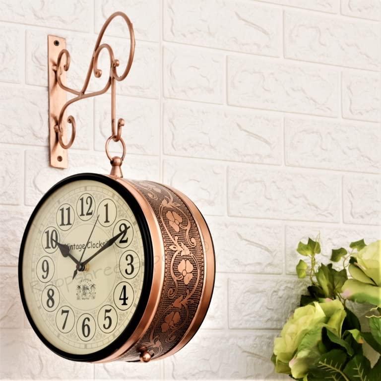 Vintage Clock Splendid Medium Double Side Clock 2