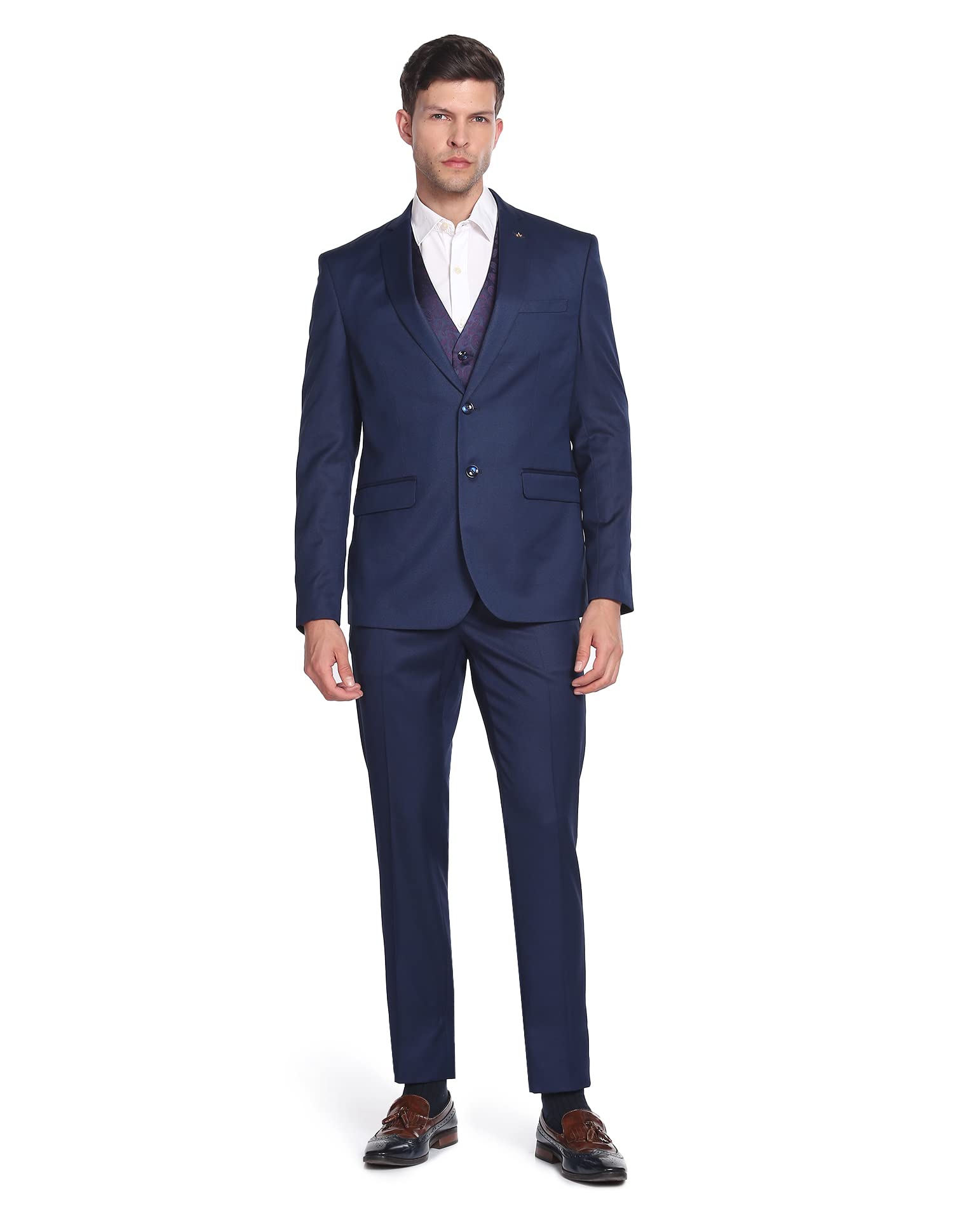 arrow Men's Polyester Single Breasted Suits-picture-44