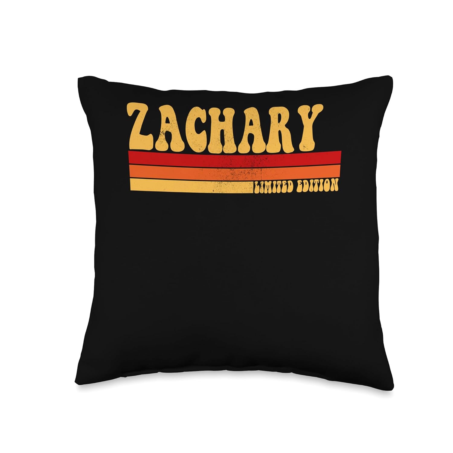 ZACHARY Name Personalized Idea Men Retro Vintage ZACHARY Throw Pillow
