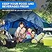 KRYO Insulated Portable Tote Bag Large picnic lunch cooler bag - Mens Womens travel totes shoulder strap- Thermal Insulation coolers for cold food beverages