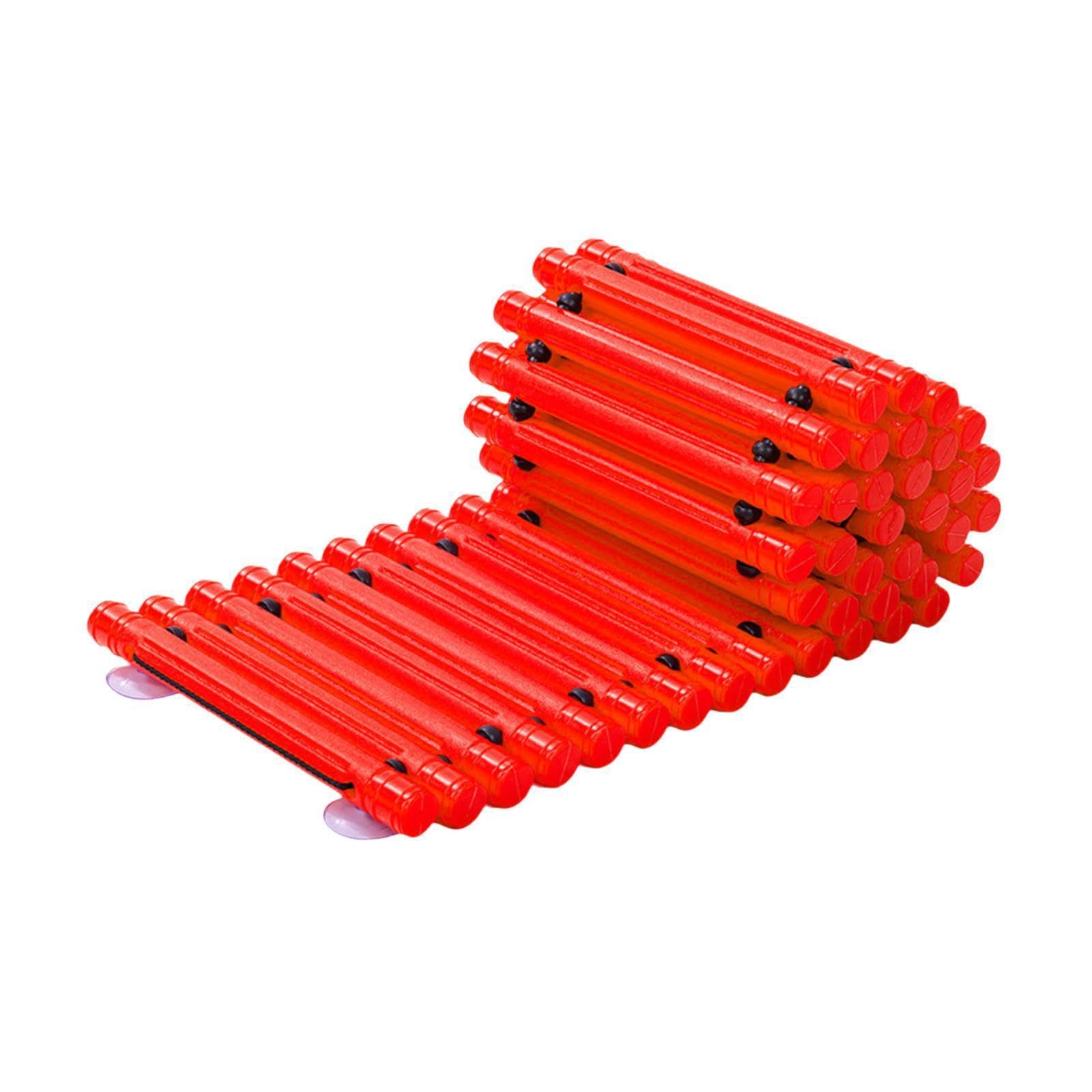 Juego Activo con Equipo de Juego Interactivo de Equilibrio Ligero para Exteriores para bebés Que apoya Las Habilidades motoras y la coordinación de, Rojo, 150x28.5cm