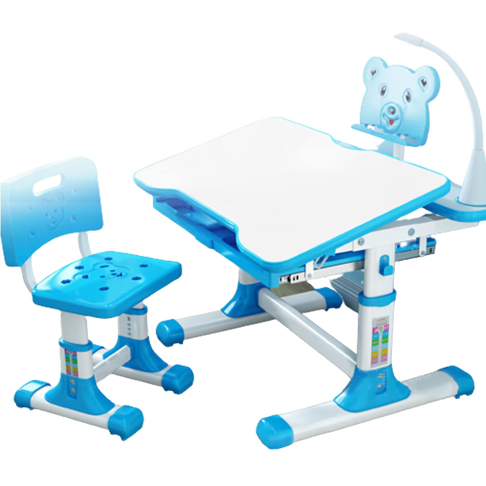 Buy HASAIKI Kids Desk Kids Desk and Chair Set Adjustable Kids Desk and