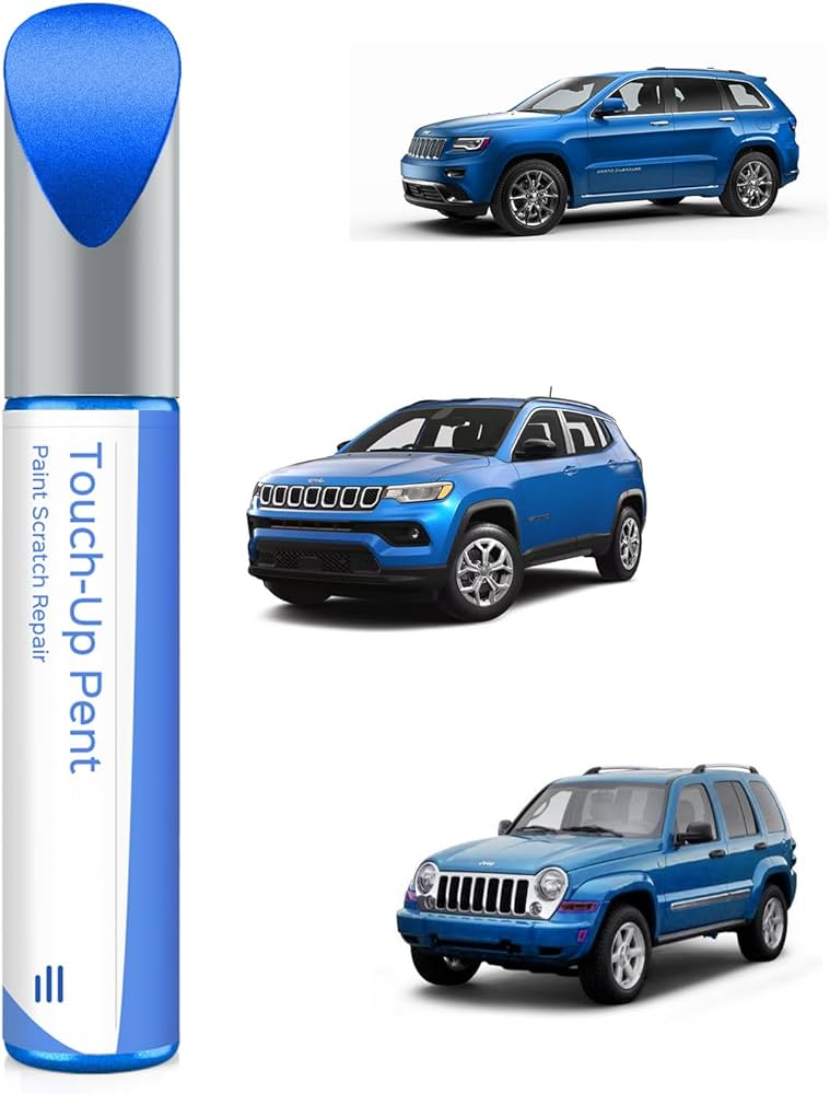 PARTS4EV PBJ/MBJ Hydro Blue/Laser Blue Pearl Touch Up Paint