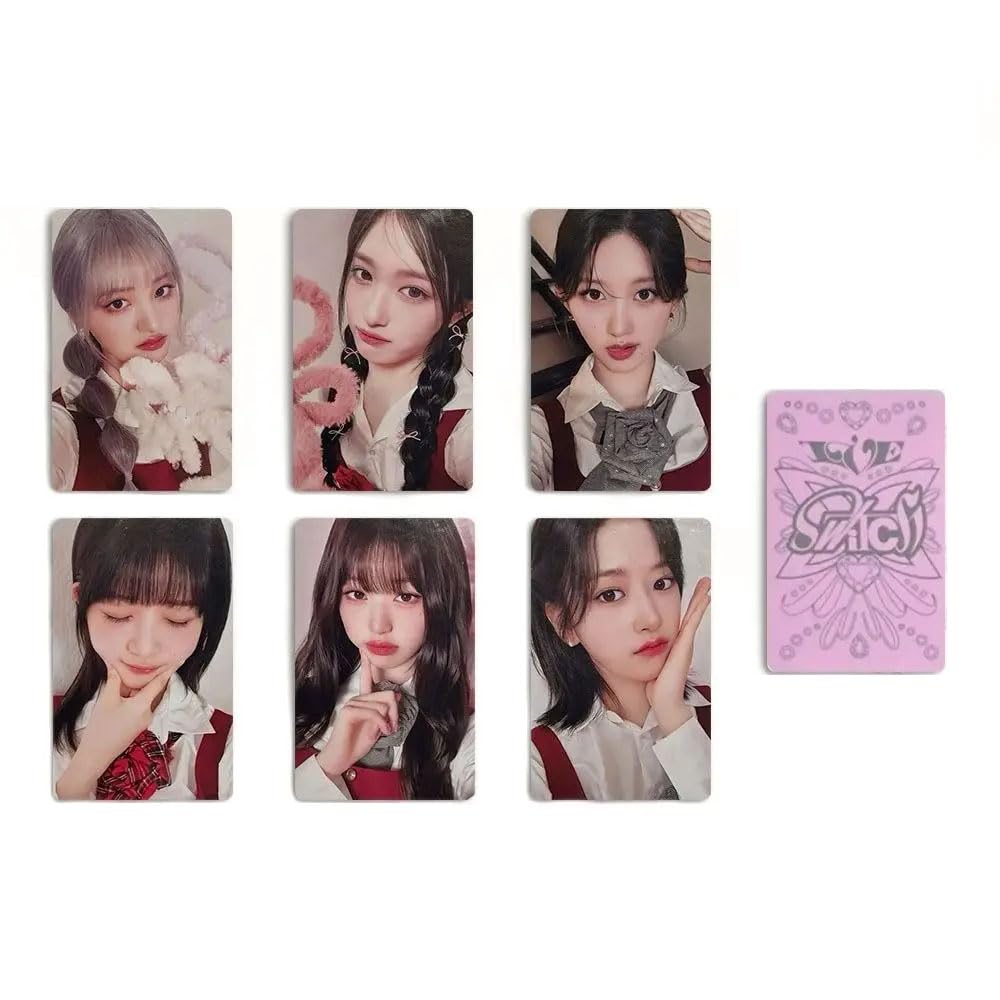 Ariesxin KPOP IVE Postcard IVE SWITCH Album Double-Sided Lomo