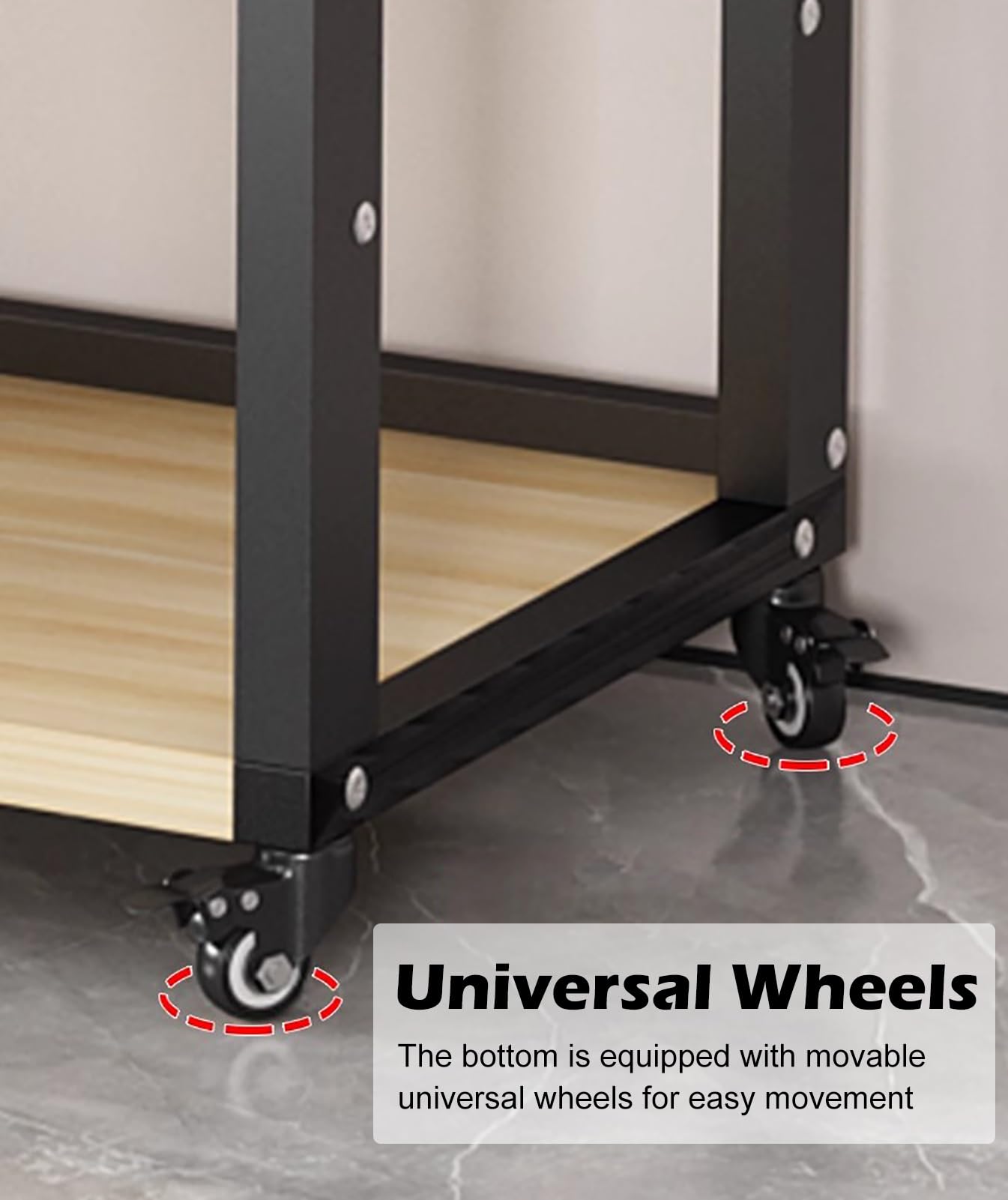 porta-DVD, Rack stereo AV con ruote
