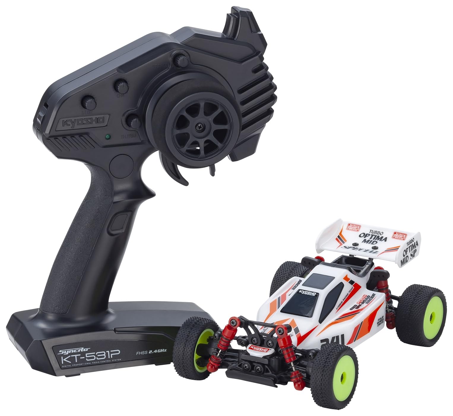 値下げ！早いもの勝ち！　Kyosho ミニッツバギー　激レアパーツ ミニッツバギー MB-010 ASF2.4GHzシステム レーザーZX-5FS ジャレッド