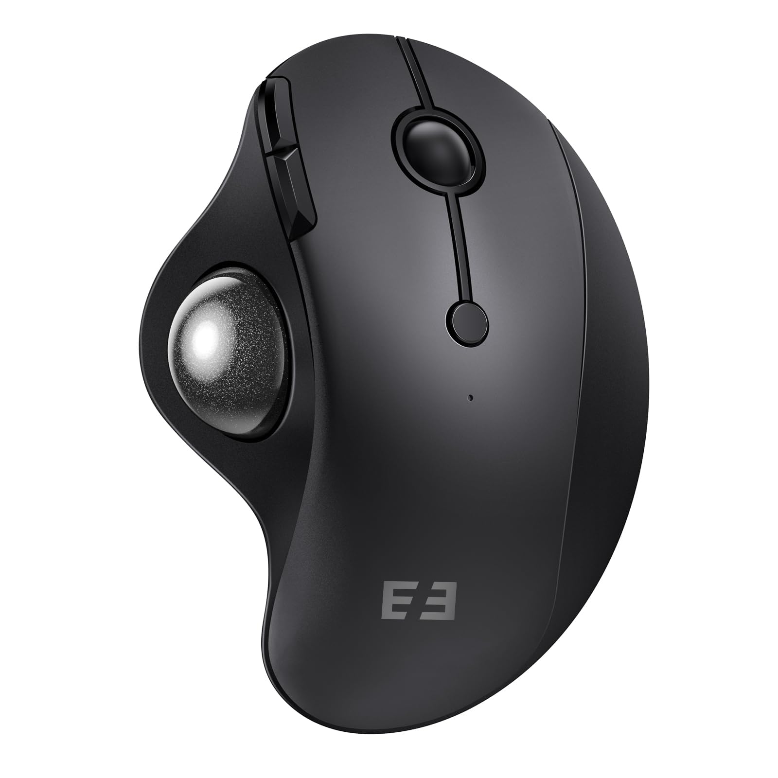 seenda Wireless Trackball Mouse, Ergonomic Mouse Bluetooth - Rollerball Mouse Rechargeable, Multi Devices Connection Thumb Control Mouse Compatible for Mac/Android/Windows Computers - Black-image-46