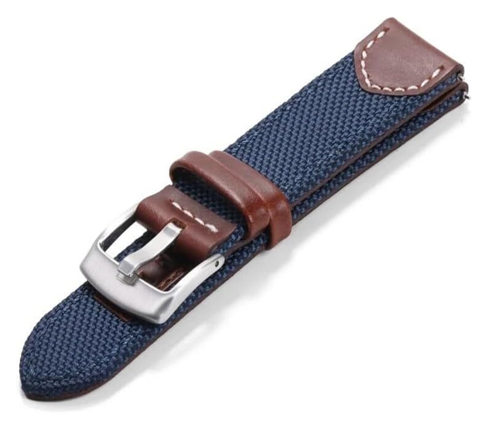 Remplacement du bracelet de la montre intelligente 20mm 22mm Vintage Nylon Bracelet de montre en cuir véritable montre en toile de Nylon Bracelet à dégagement rapide Bracelet de remplacement nylon wat