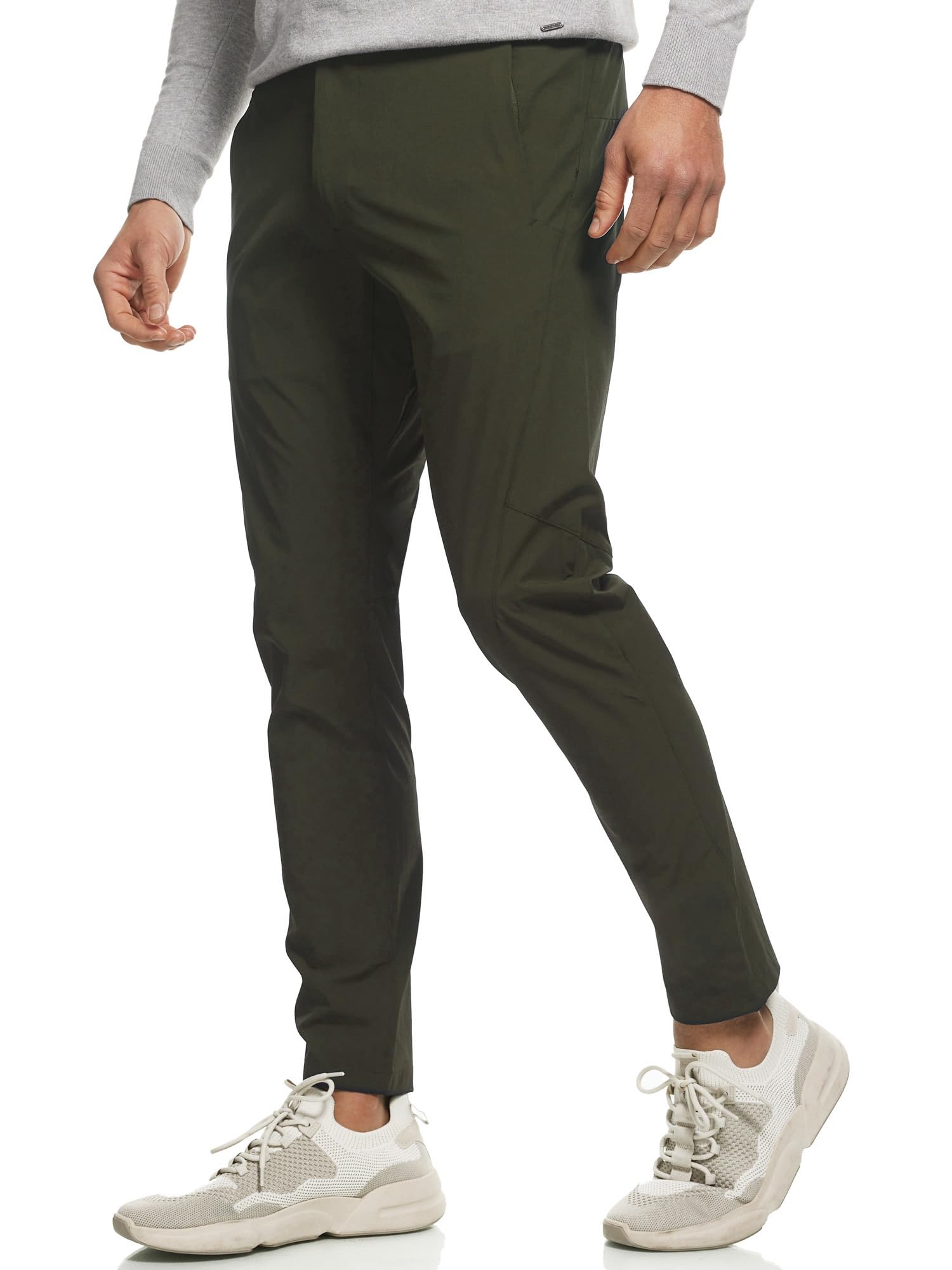 Indicode INPasmia Chinohose – Stretch-Chinohose für Herren, Army, XXL