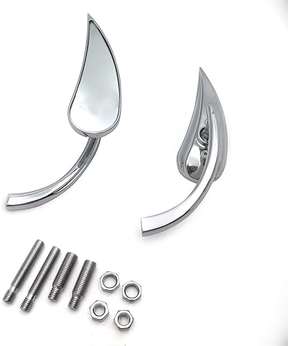 HONGK - Mini espejo retrovisor estilo garra compatible con Harley Street Sports Cruiser cromo B01C0SS6SW