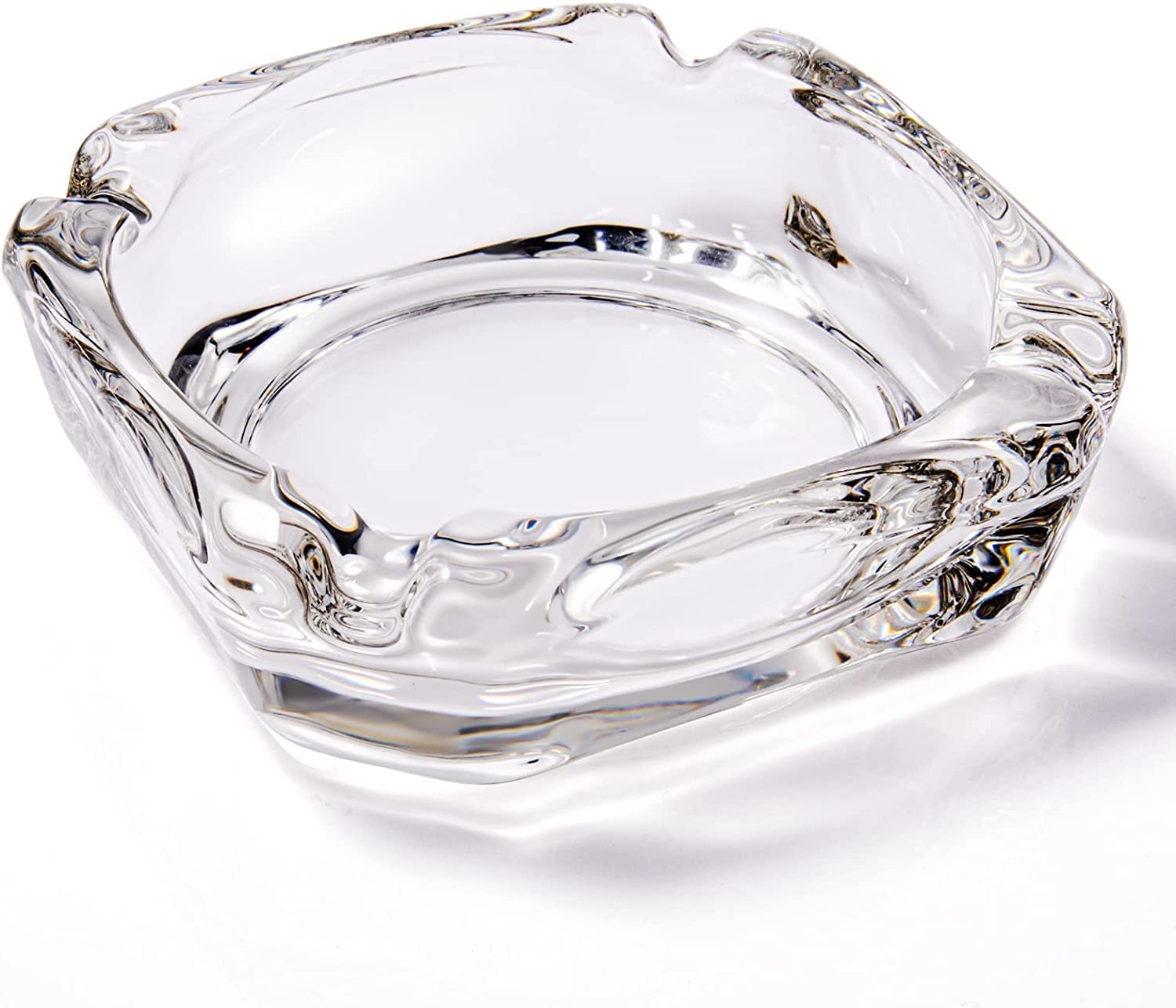 Elegant Glass Ashtrays - Modern & Stylish -9 Elegant Glass Ashtrays - Modern & Stylish -9