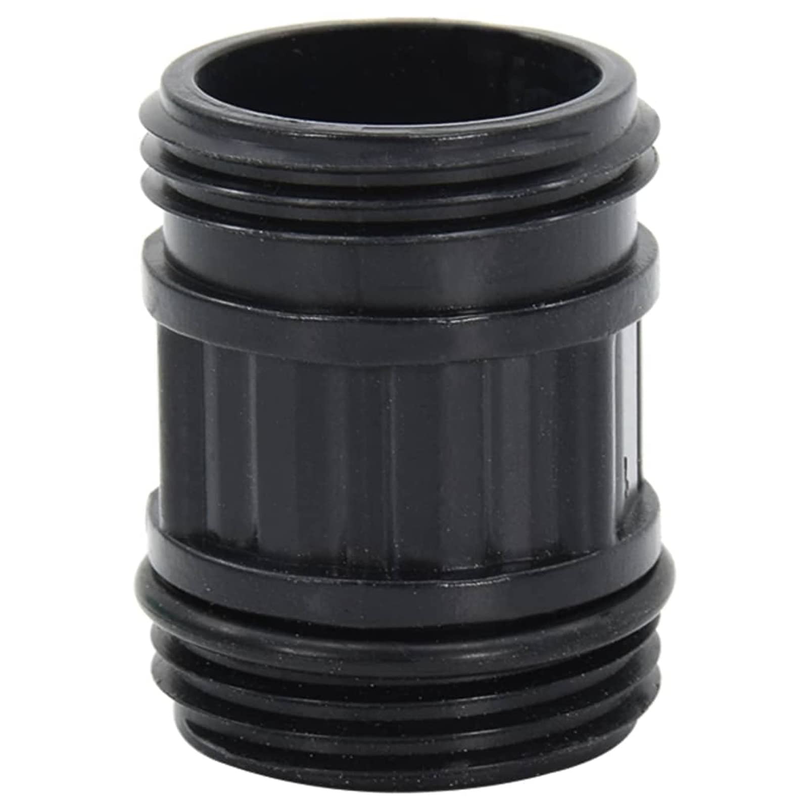Tubo di Aspirazione con Raccordi in Ottone Nero 1" 10 m PVC,Tubo Aspirazione Rinforzato Per Pompe