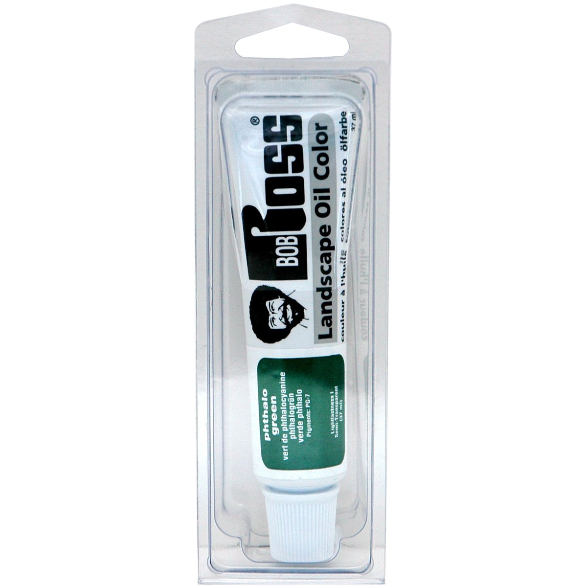 Bob Ross Landscape Oil Paint 37ml/Pkg-Phthalo Green