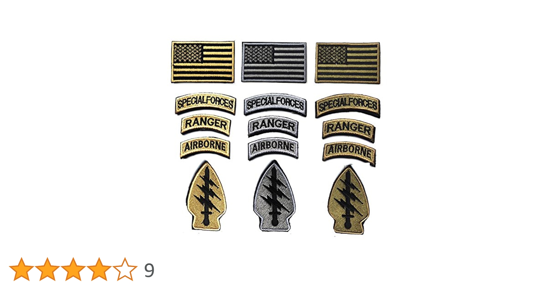 Amazon.co.jp: 【5点セット】 米軍特殊部隊 グリーンベレー 着脱