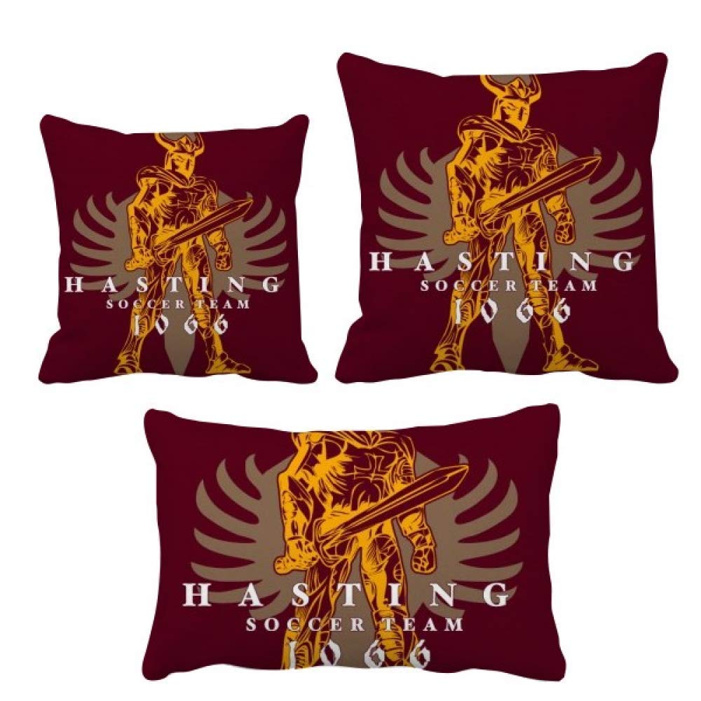 Housse de coussin Moyen Age style Saber pour canapé et salon chaleureux