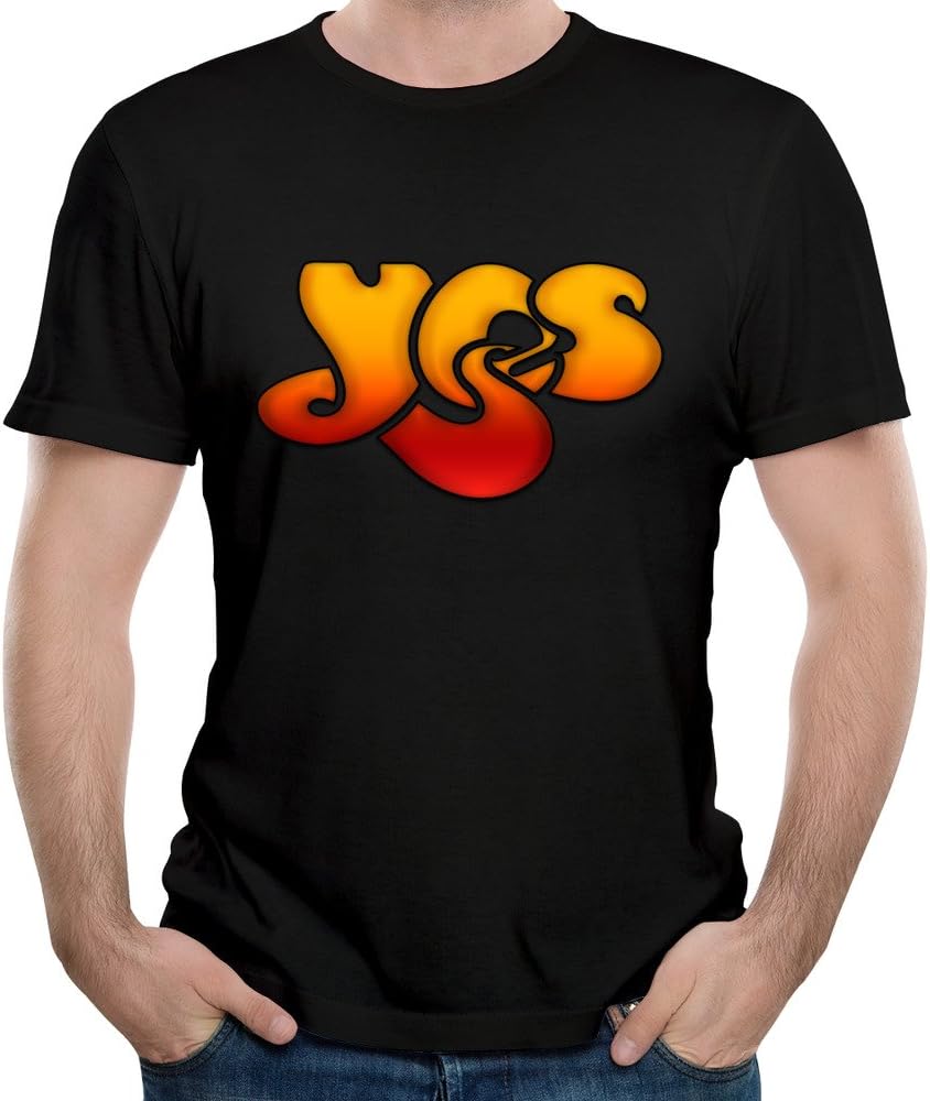 Wulanala Men's Yes Rock Band Owner of A Lonely Heart T Shirt