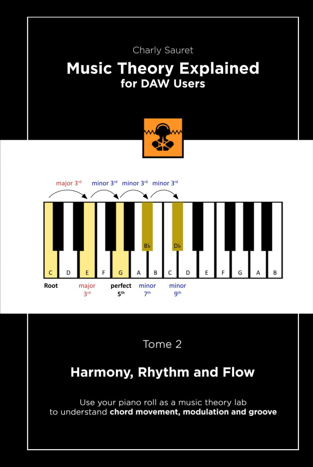 Music Theory Explained for DAW Users, Tome 2 (Black & White Edition): Harmony, Rhythm and Flow (Music Theory Explained for DAW Users (Black & White edition))