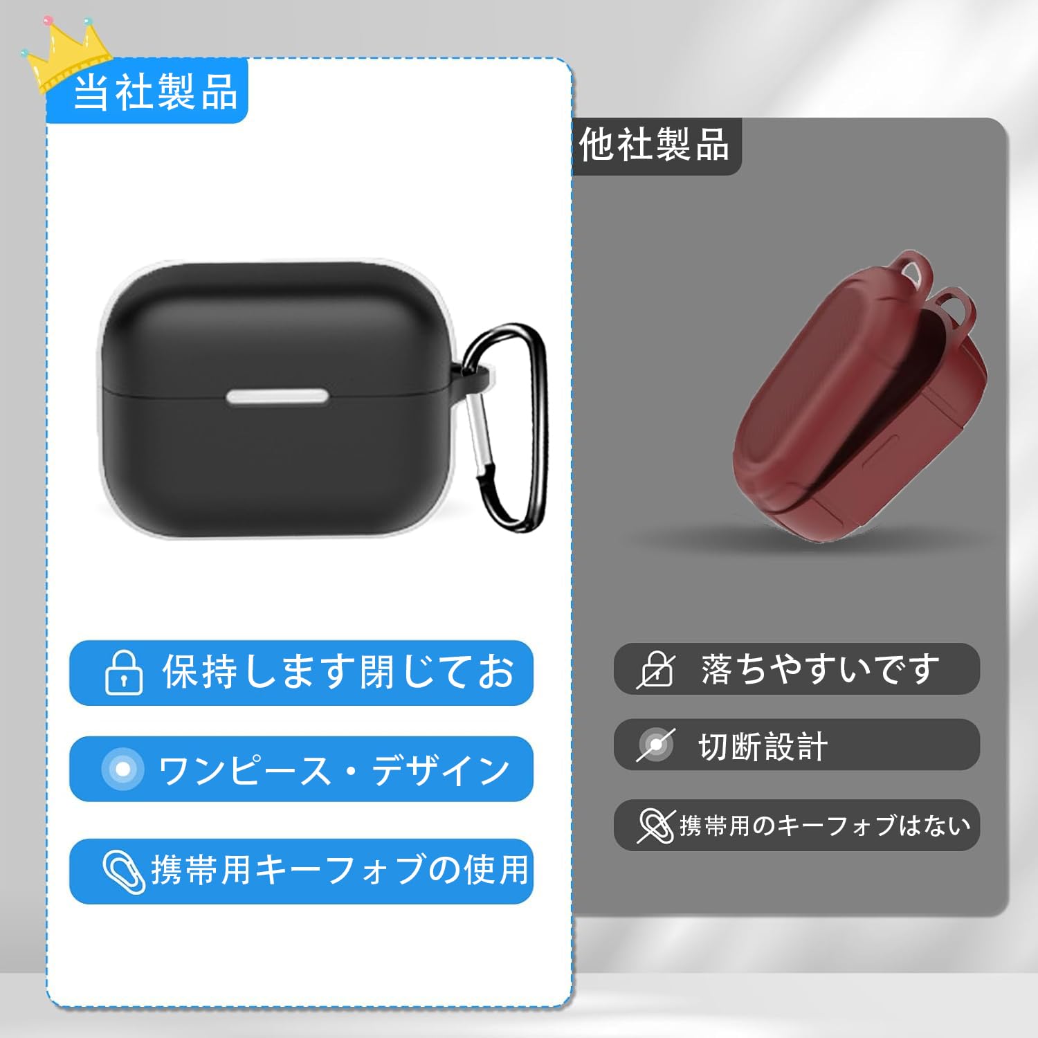 Amazon | For Anker Soundcore AeroClip ケース カバー【HNWEIWEI