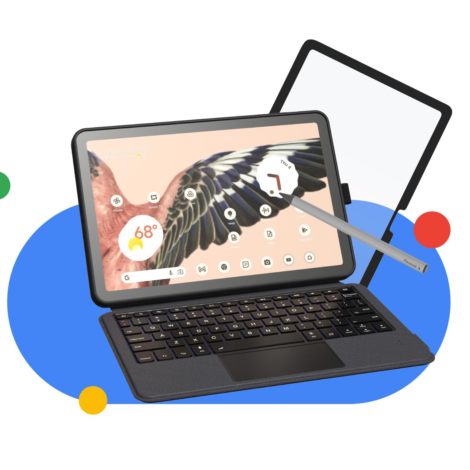 Amazon.com: EIP Google Pixel Tablet Bundle Plus : Keyboard Case