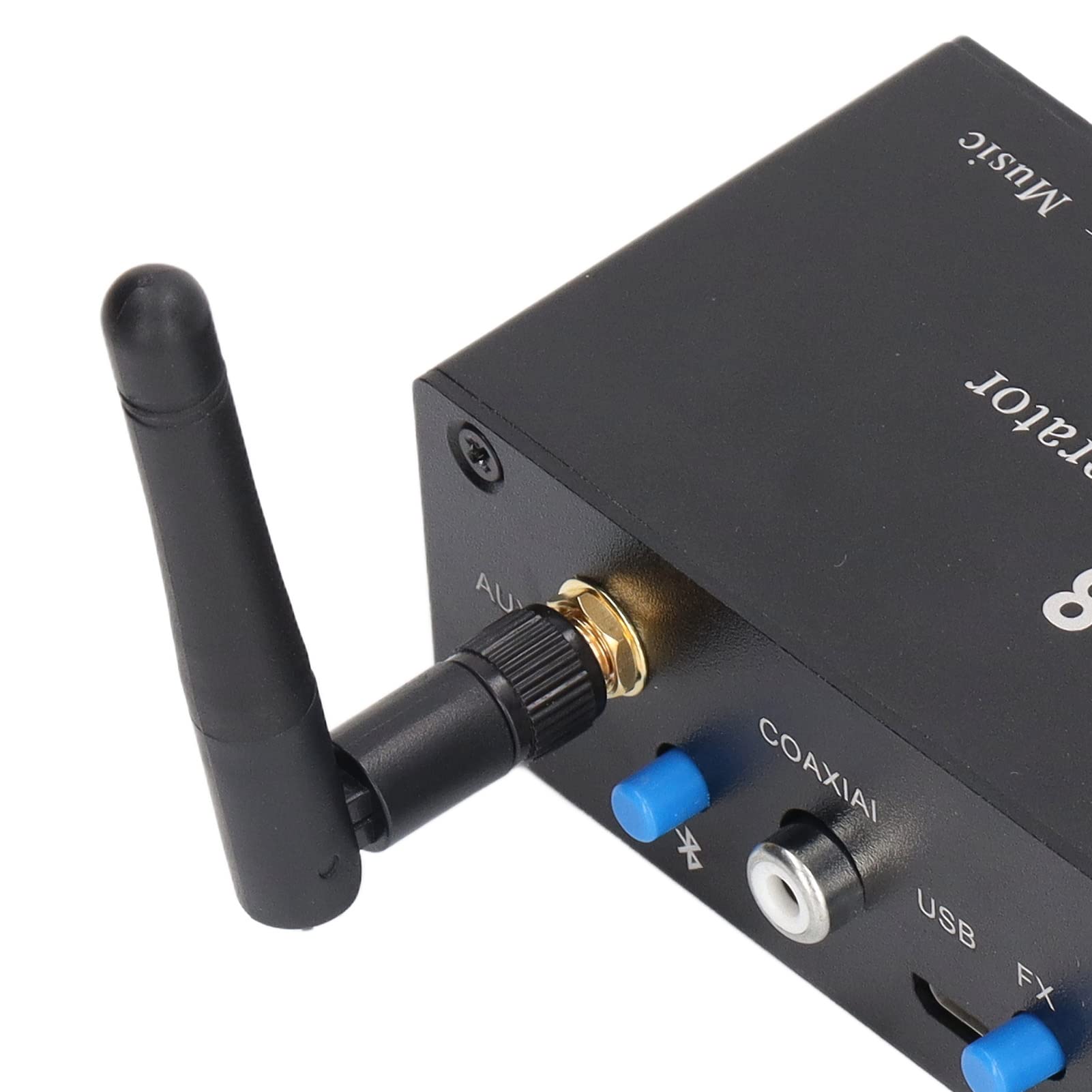 Amplificatore stereo con riverbero digitale Ingresso microfono Bluetooth 5.0 audio domestico DC 12V