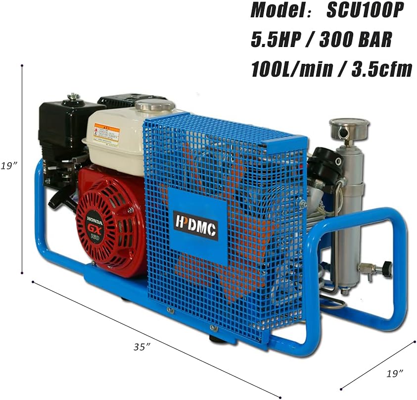 HPDMC 4500psi High Pressure Electric Air Compressor for PCP Air Rifle