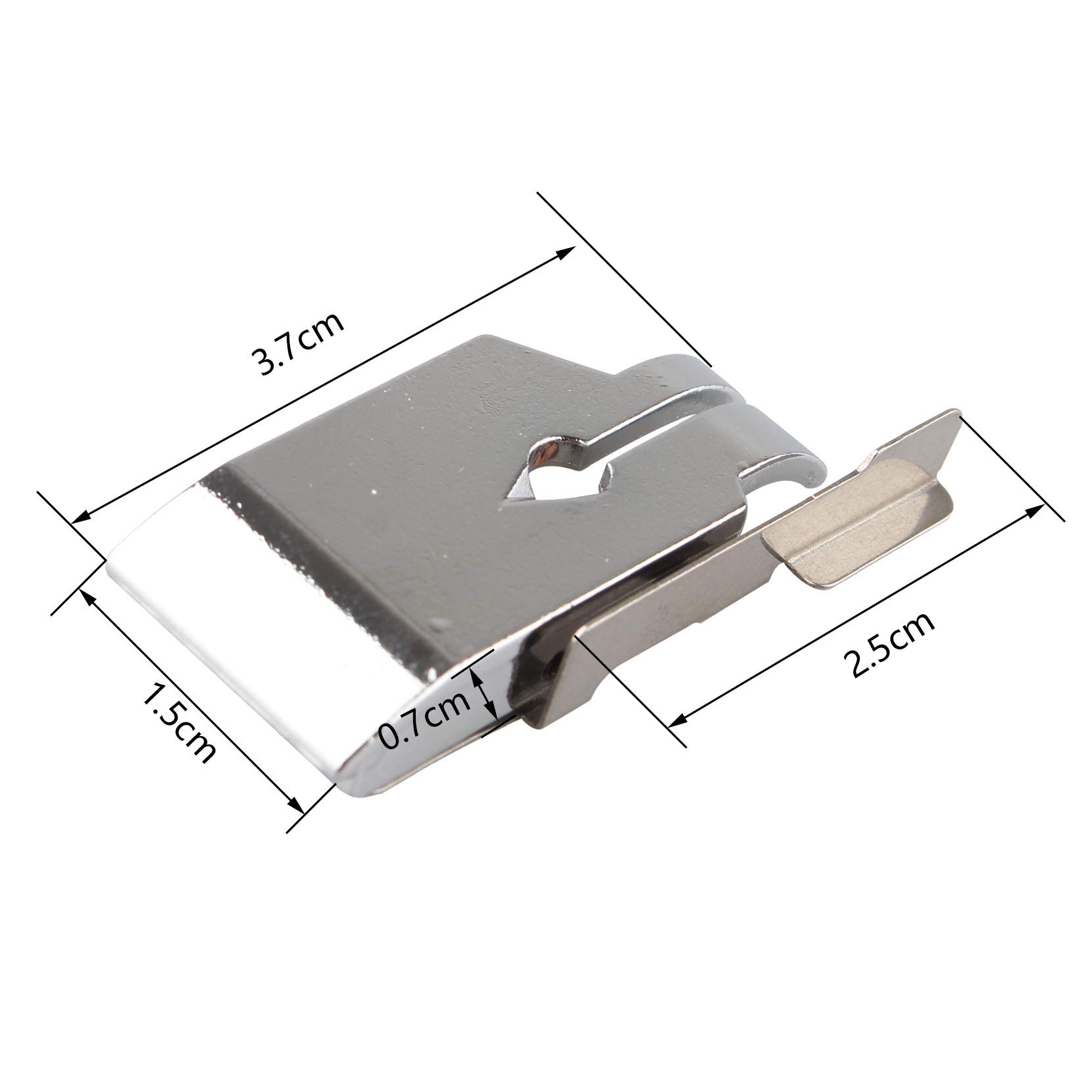 Guida per cuciture regolabile 2-in-1 con scucitore – Accessori magnetici per macchina da cucire, 2 pezzi (rosa e arancione