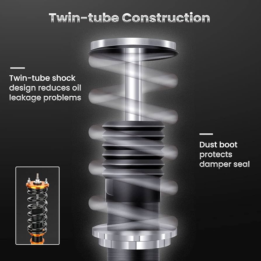 Amazon.com: maXpeedingrods Coilovers for Nissan 300ZX Z32