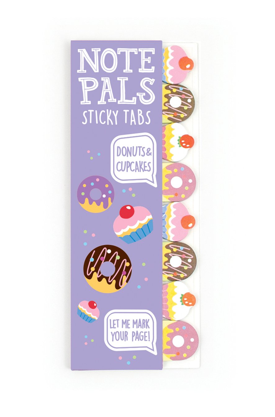 Note Pals Sticky Note Pad - Donuts and Cupcakes (1 Pack)