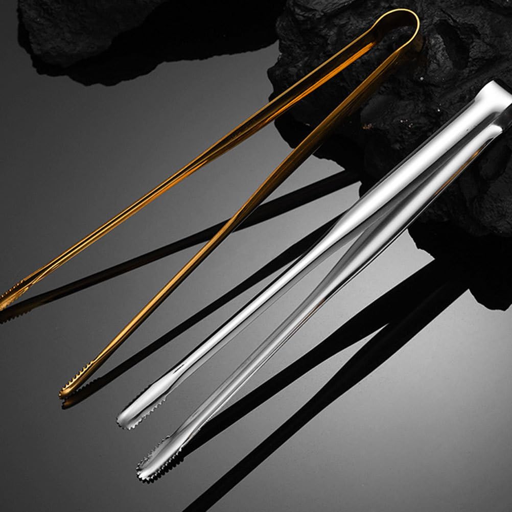 Set Di 3 Pinze Per Barbecue In Acciaio Inox SUS304 – Stile Coreano – 28 E 23 Cm – Perfette Per Griglia, Cucina E Campeggio - 2