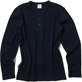 [アヴィレックス] ロンT デイリー ヘンリーネック リブTEE (抗菌 (防臭) DAILY RIB HENRY NECK TEE 長袖Tシャツ 7834930020 7835930014 6153482 メンズ