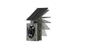 Wireless Outdoor Security Camera, Solar Powered 2K Starlight Color Night Vision, Battery, AI Human/Vehicle Detection, 2-Way Audio, IP66 Weatherproof, 2.4G WiFi, SD/Cloud Storage