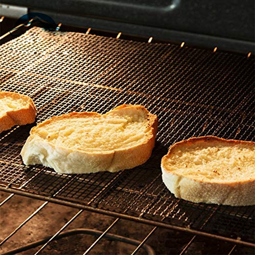 Esteira da malha da grade do BBQ, esteira da grade da grade do assado Esteira antiaderente Teflon an