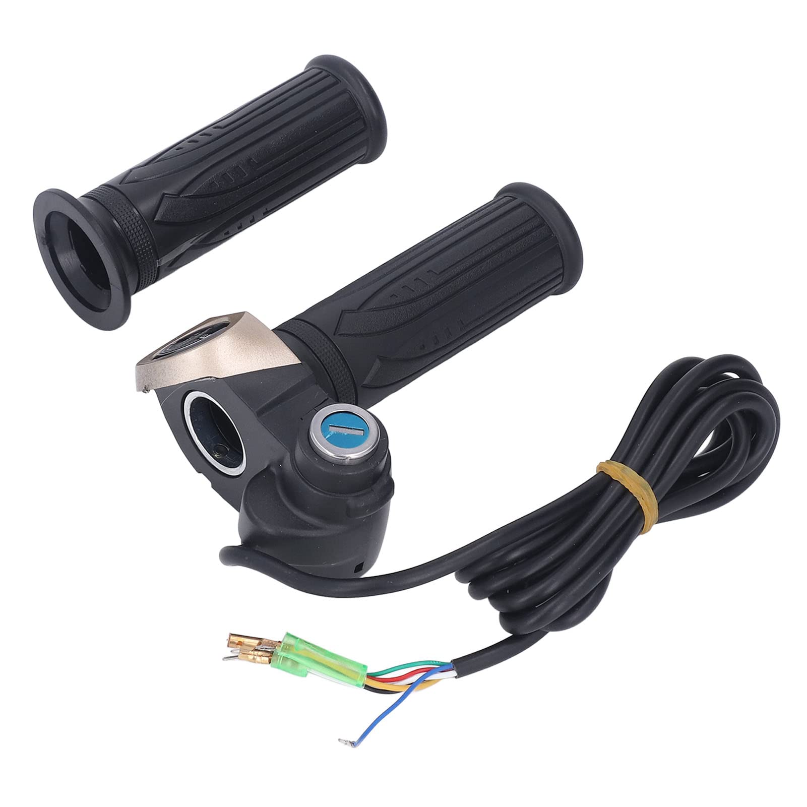 Poignée D'accélérateur LCD avec Contrôle Haute sensibilité pour Scooter électrique, Vélo Tout-Terrain, VTT, Vélo motorisé, écran LCD pour la sécurité de Conduite, Matériau ABS