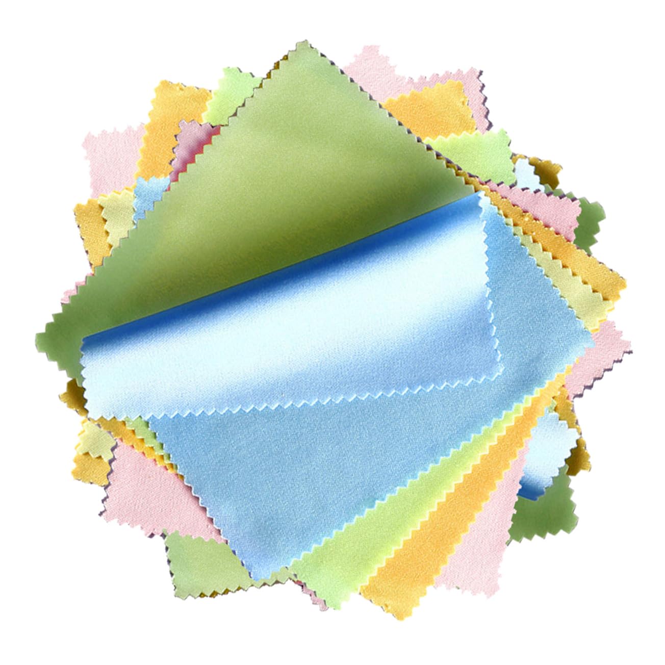 Healeved 400piezas Paquete De Paños De Microfibra Para Limpieza De Gafas Eficaz Para Pantallas y Lentes Compactos y Portátiles Para Uso Diario Limpieza De Huellas y Polvo