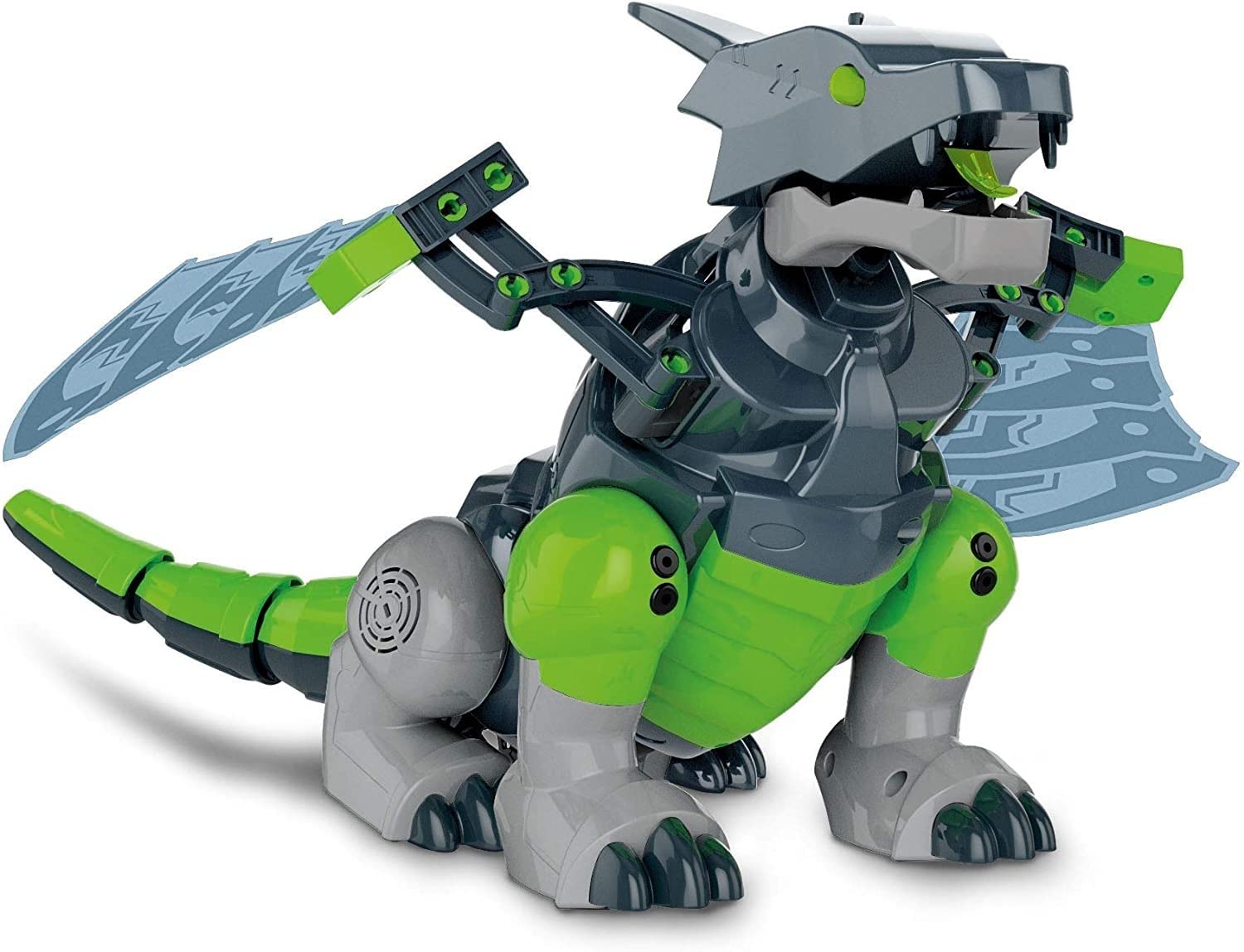 Clementoni Science & Play-Mecha Dragon Robot Scienza e Gioco Robotics Giocco Educativo ed Interattivo, Multicolore, 19170