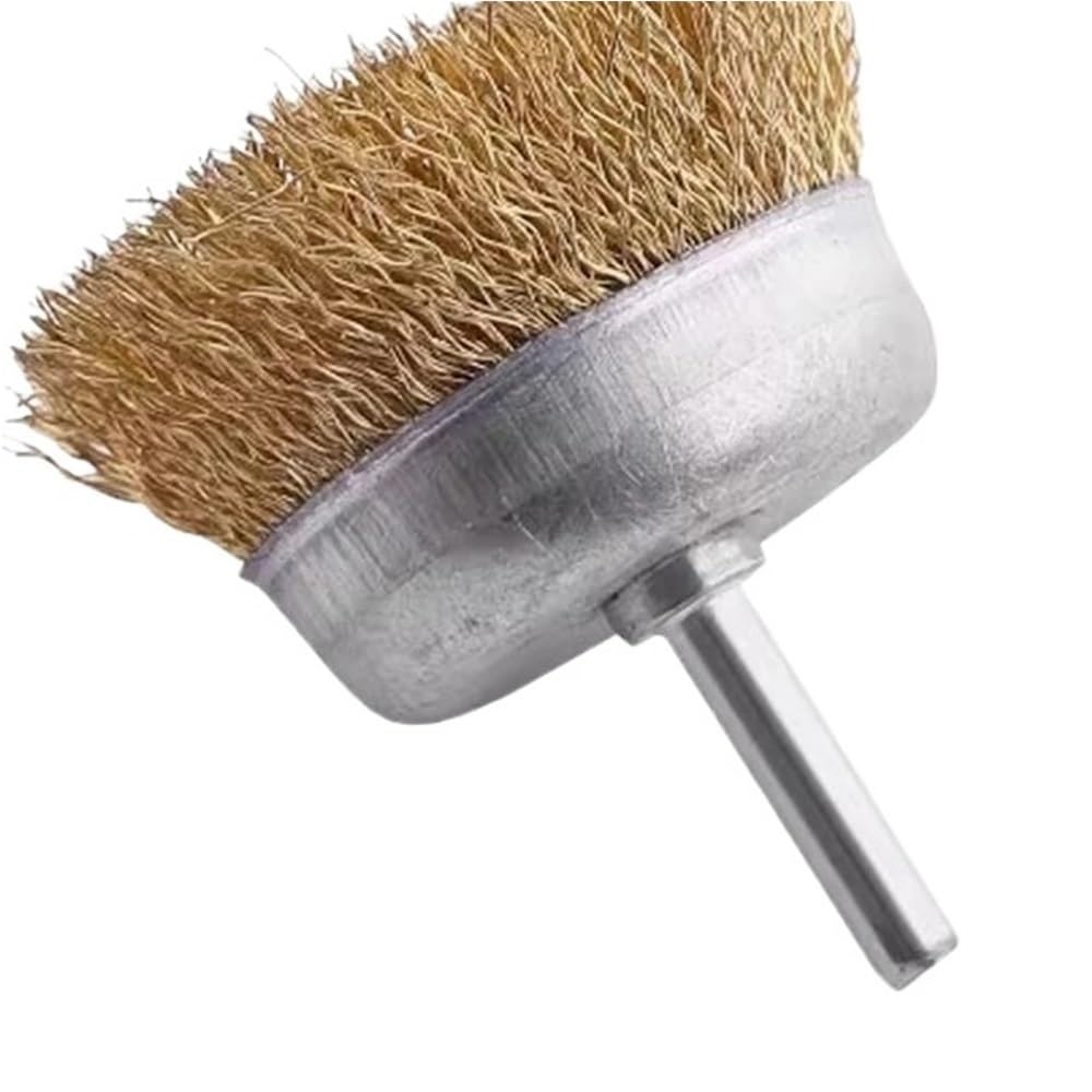 Szczotki druciane Głowica polerska Miska Płaski zestaw typu T Pen 10-100mm(20mm)