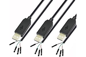 CH340 USB to TTL Serial Converter, Affordable 3-Pack for Arduino Programming