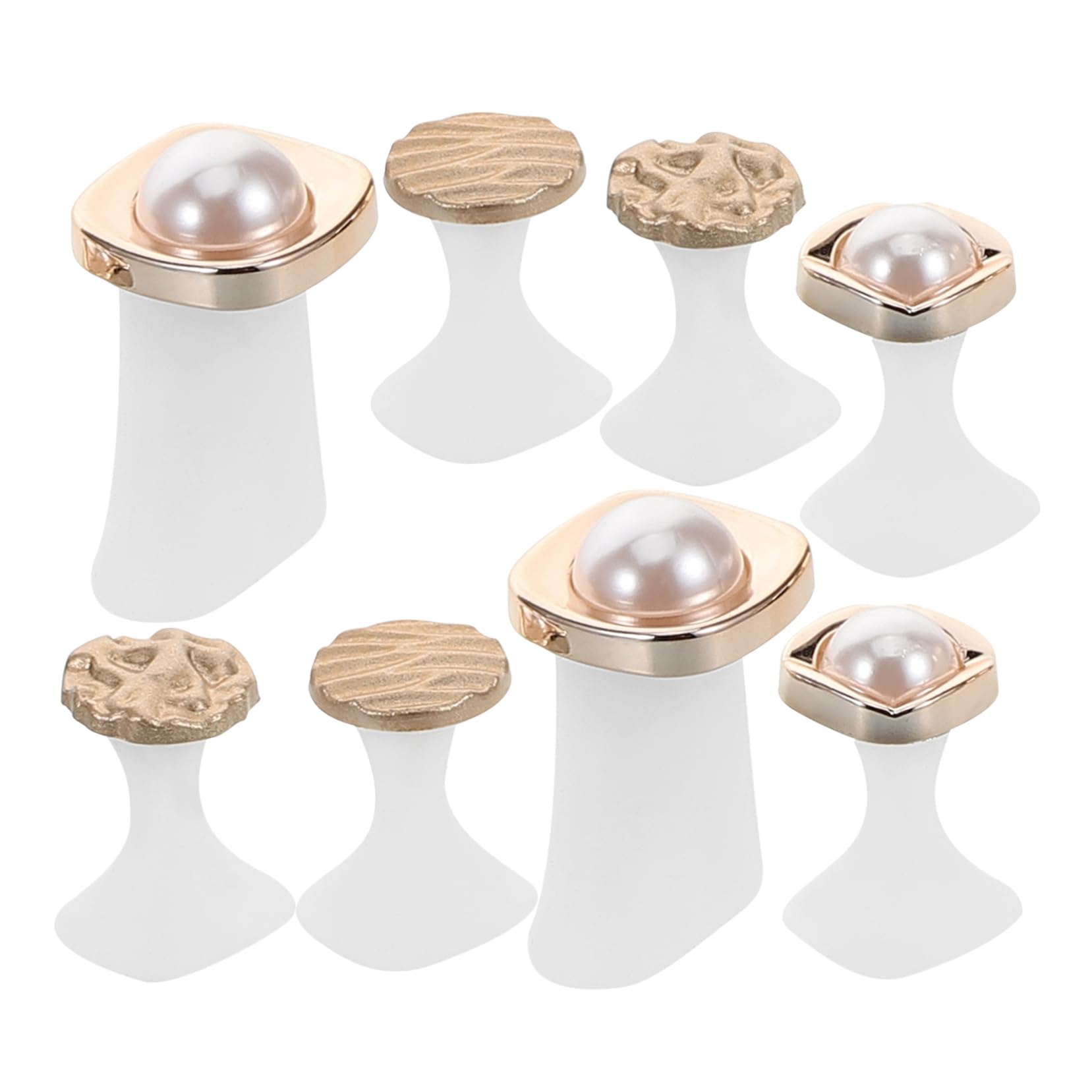 FRCOLOR 8 Pcs Silicone Toe Separators: Soft And Comfortable Toe Spacers Gel Toe Separators For Women Men Toe Corrector