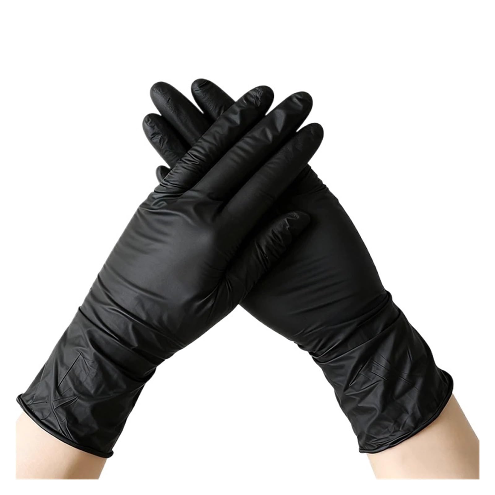 Guantes De Nitrilo Negros Desechables, Limpieza, Belleza, Peluquería, Lavavajillas, Cocina, Higiene Del Hogar, 20/50/100 Uds(100PCS)