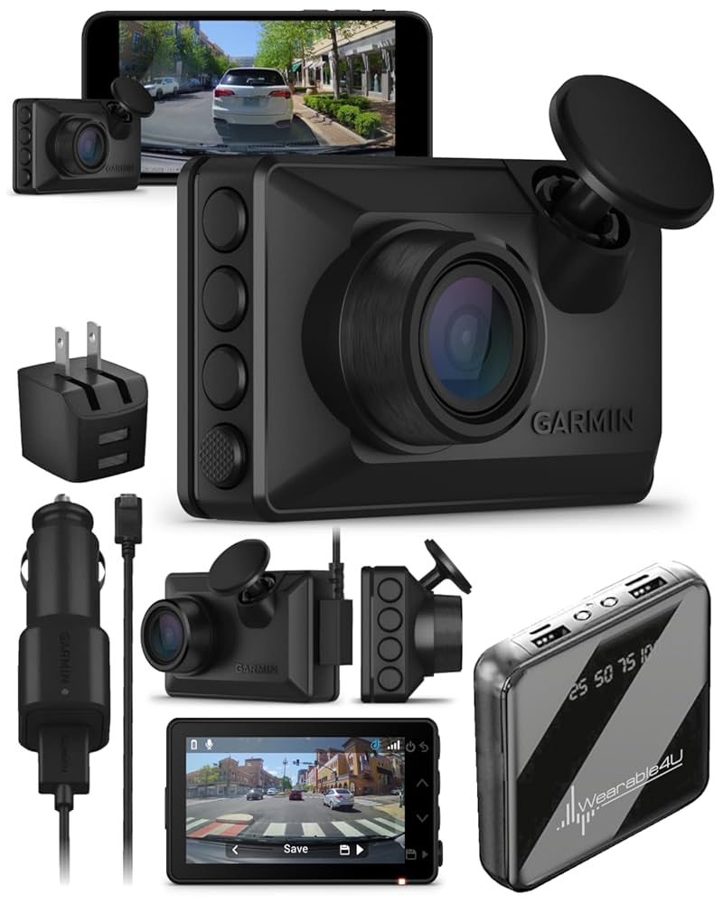 Amazon.com: Wearable4U Garmin Dash Cam X110, Compact 1080p