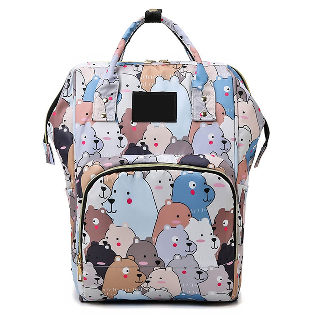 Zaino Mamma Neonato Fasciatoio Bambino Impermeabile Borsa Grande capacità Multifunzionale Nappy Zaino con 3Tasche Isolanti Bottiglia