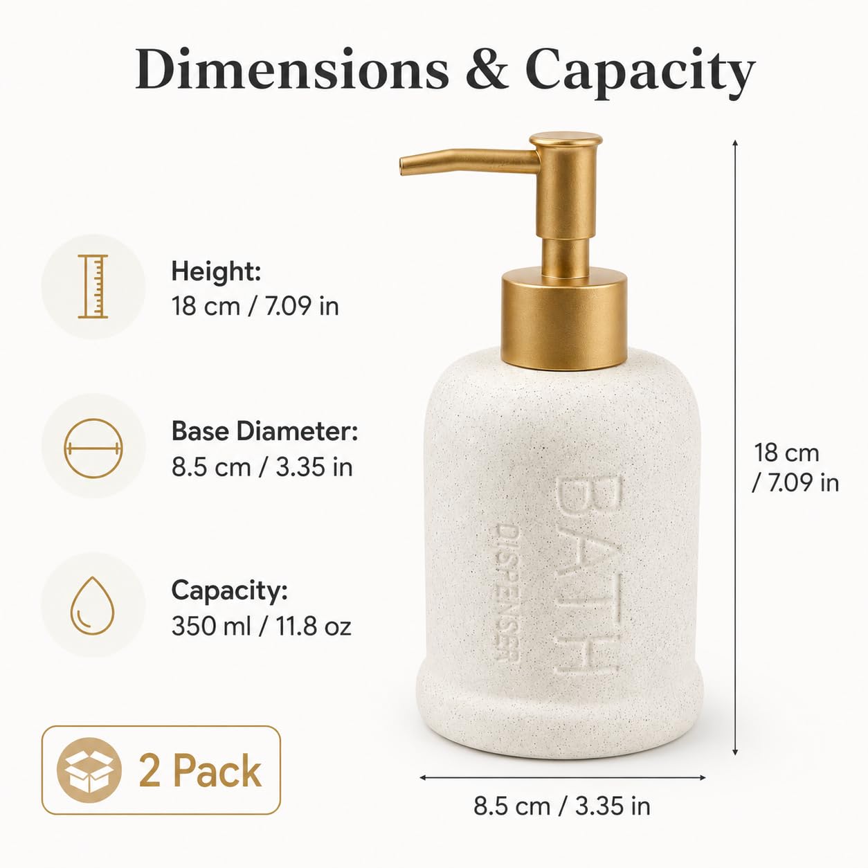 Dispenser di sapone in travertino Wabi Sabi Lussuoso piatto per le mani lozione shampoo sapone bottiglie a pompa per cucina bagno piano di lavoro