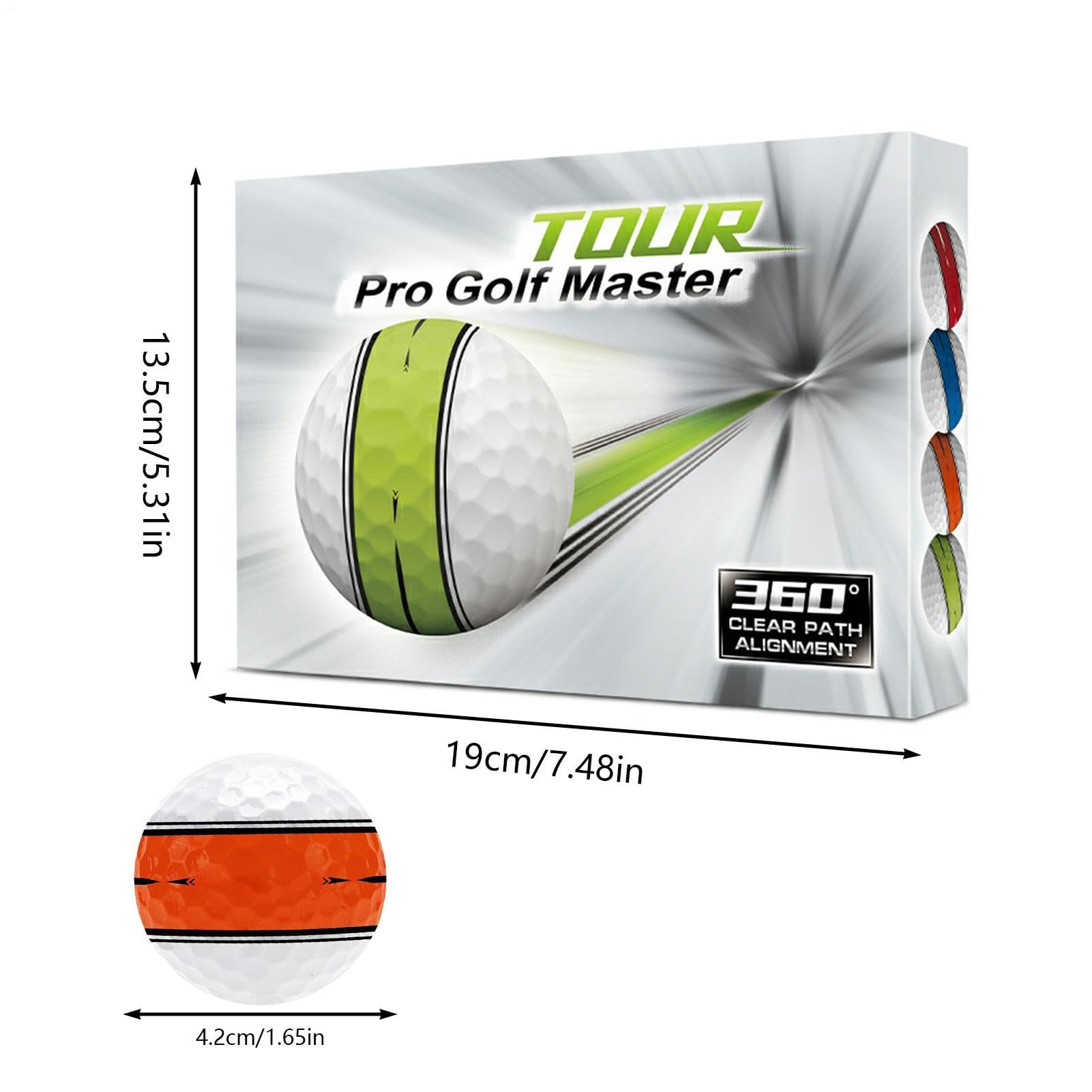 Golf-Übungsball – Airflow-Trainingsset, hohles Kunststoff-Design, Indoor-Putting-Green-Hinterhof-Swing-Bohrer-Set | Outdoor-Fähigkeitsverbesserung, Sport-Übungspaket, Freizeit-Spielset, tragbar